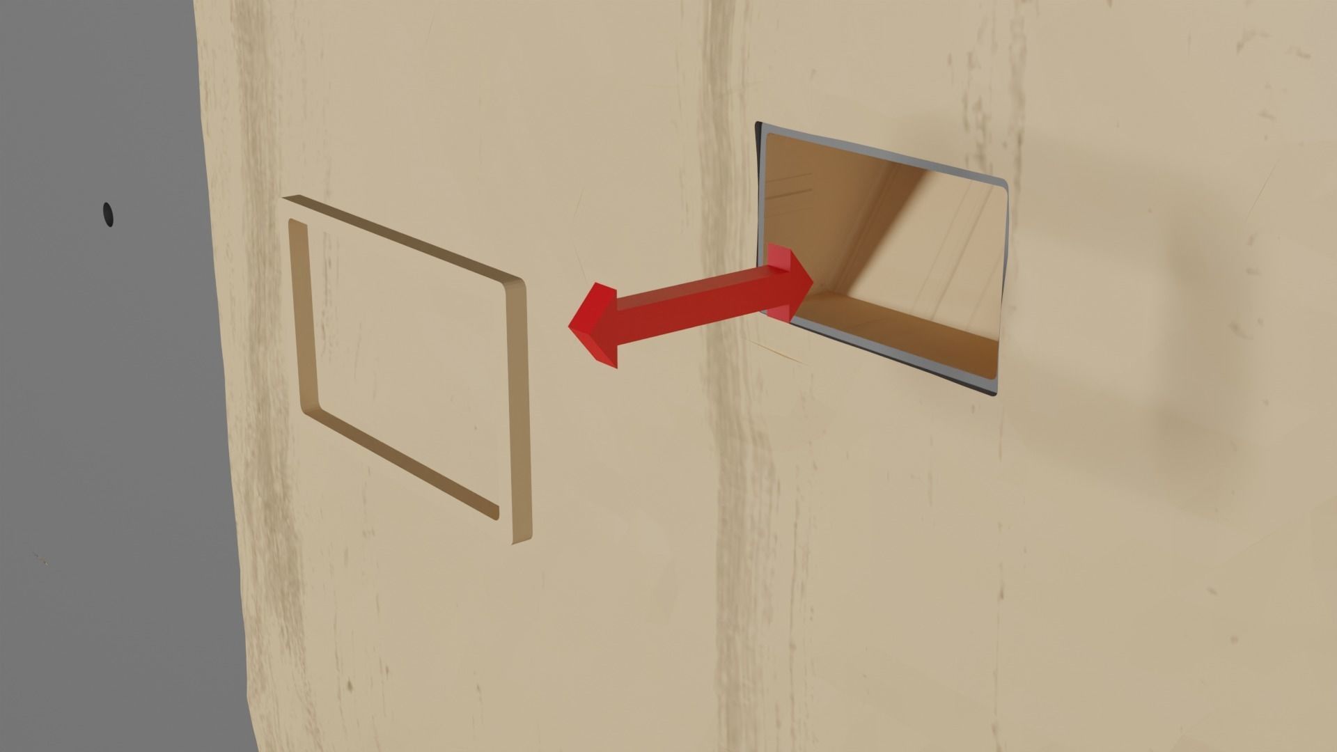 Jabbas Throne Room - Set 4 - Side entrance 1-6 scale Hottoys 3D print model_22