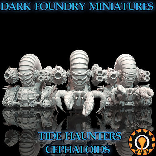 Tide Haunters - Cephaloid Assault Tank 3D print model
