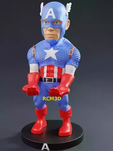 Captain America cellphone and joystick holder 