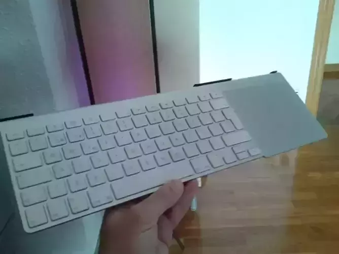 Apple-inspired Magic Keyboard and Trackpad joiner 3D model
