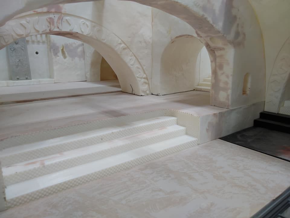 Jabbas Throne Room - Set 4 - Side entrance 1-18 scale Kenner 3D print model_46