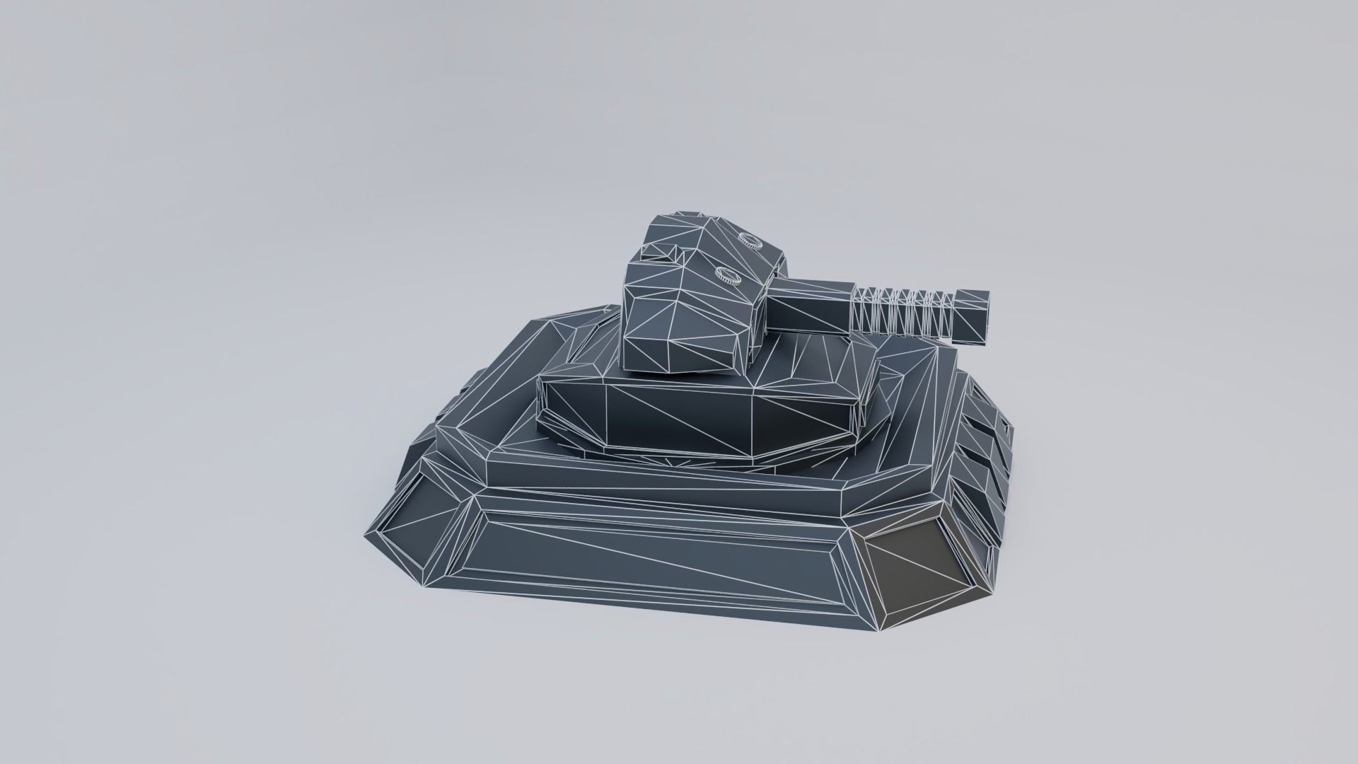 Sci-Fi Laser Turret Free low-poly 3D model_18