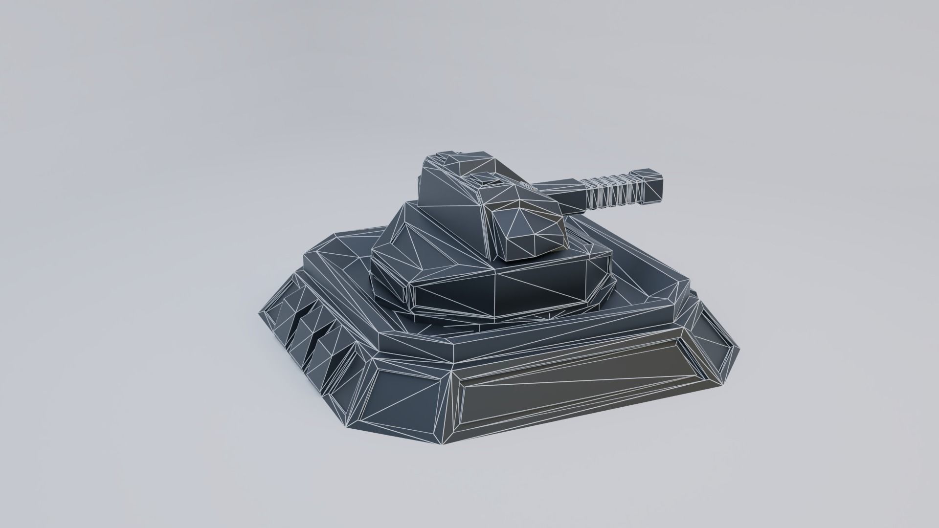 Sci-Fi Laser Turret Free low-poly 3D model_20