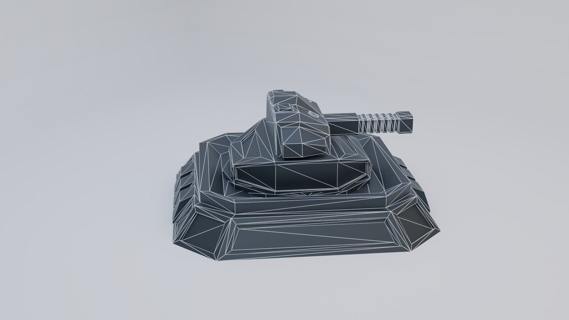 Sci-Fi Laser Turret Free low-poly 3D model_19