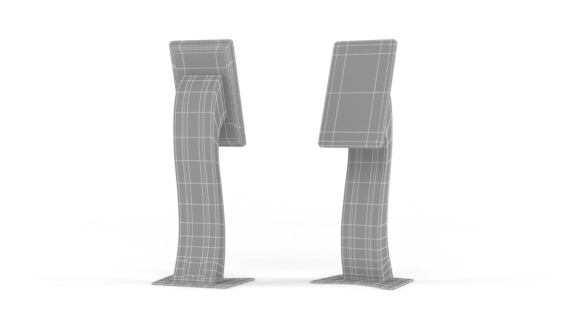 Information Kiosk 3D model_7