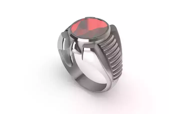 060 - Round Diamond Gents Ring