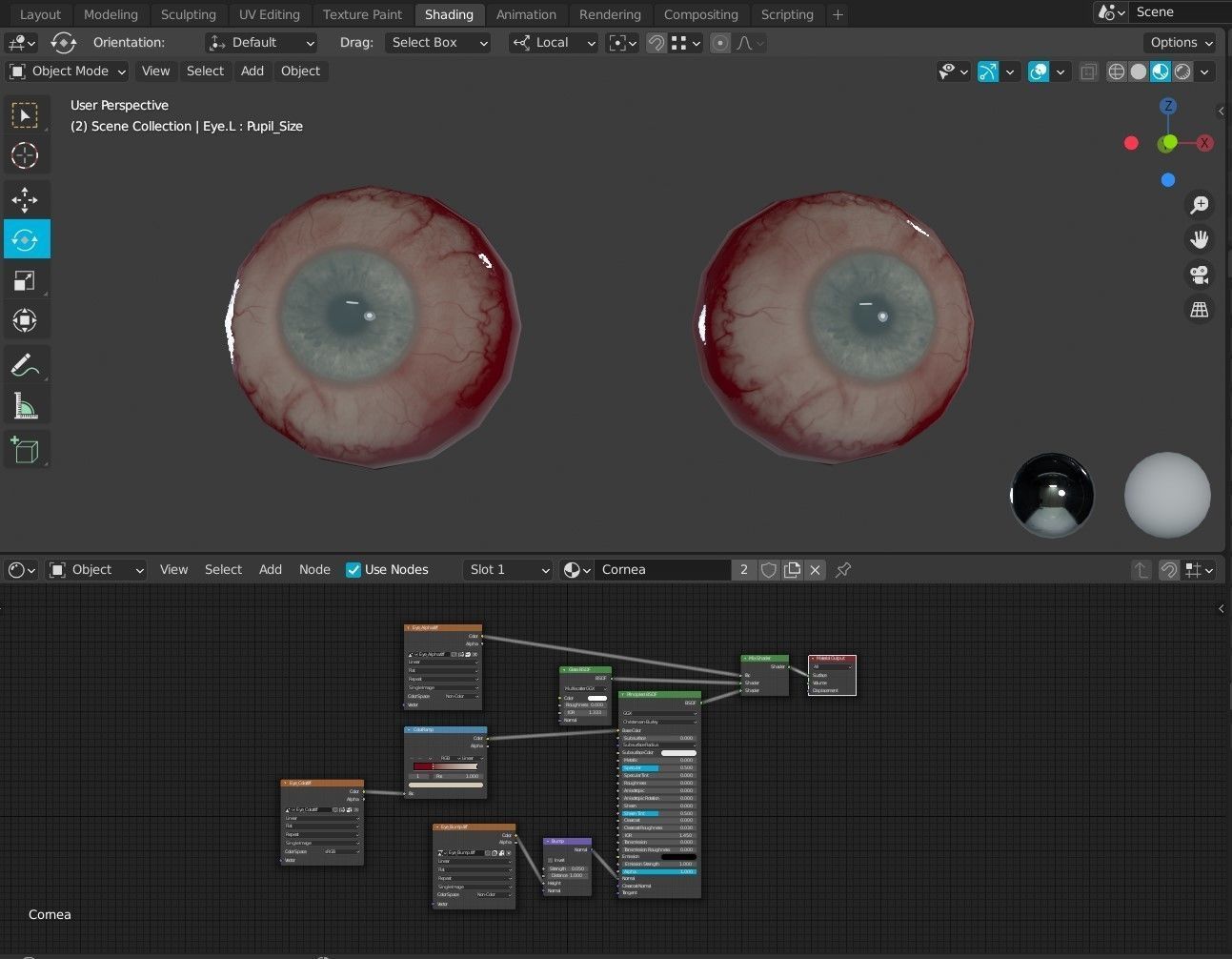 Monster humanoid creature Low-poly 3D model_21