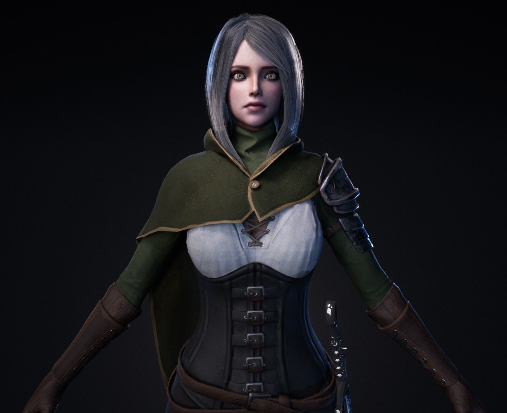 Fantasy Girls Super Pack 01 3D Model Collection_14