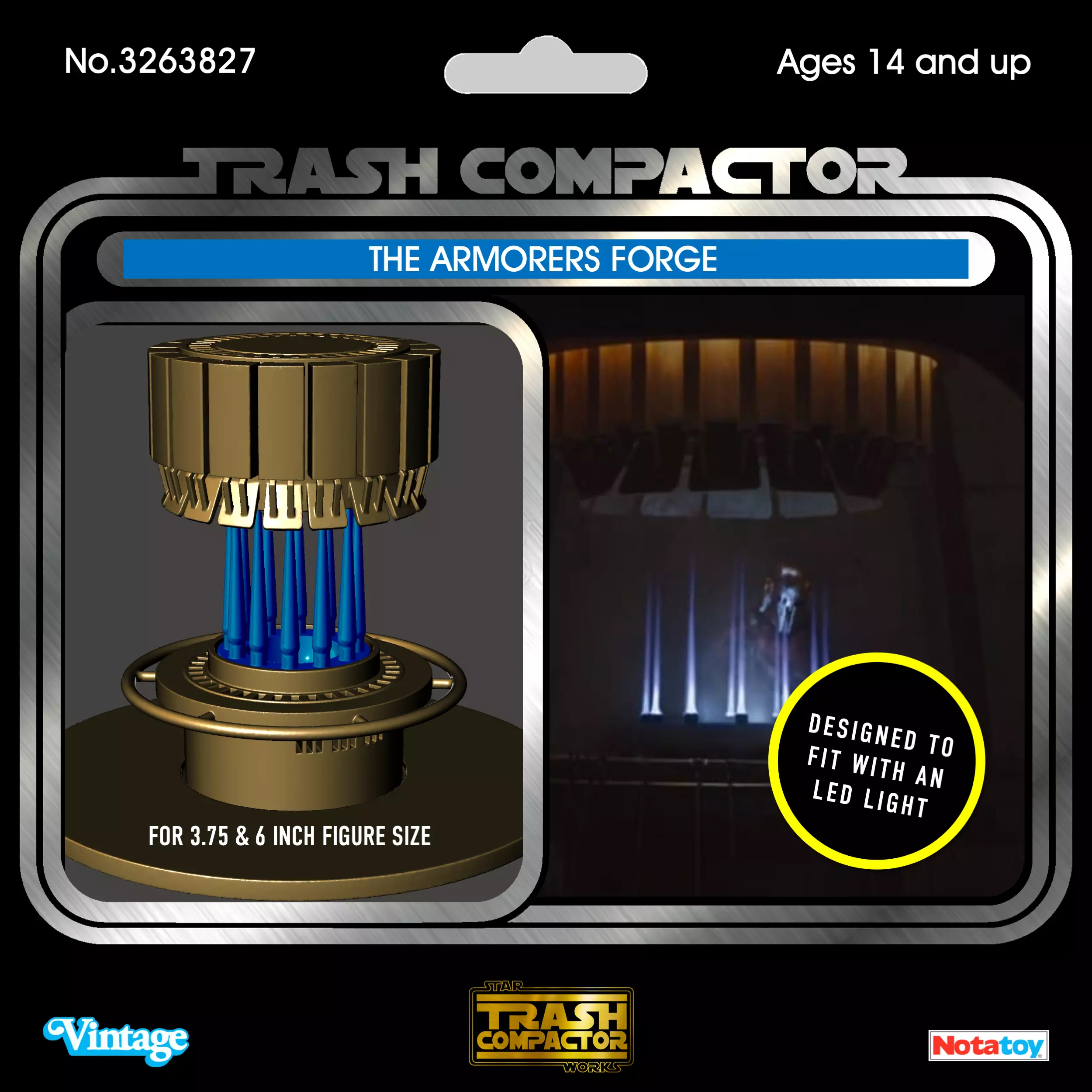 Star Wars Inspired Armorer Forge The Mandalorian Various Scales 3D print model