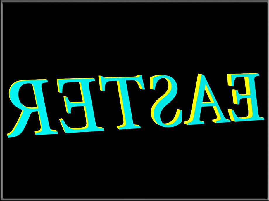 Easter - D Low-poly 3D model_1