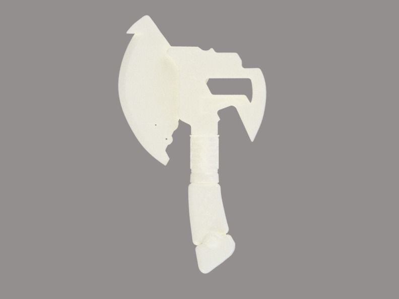Tor Hammer art 3D print model_8