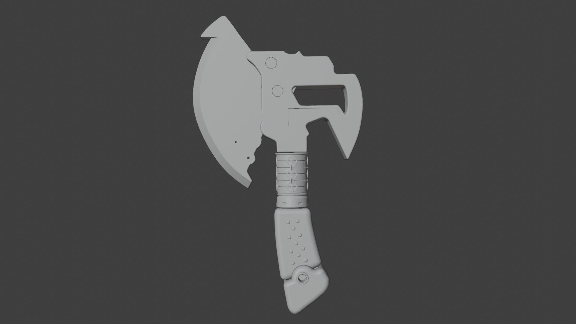 Tor Hammer art 3D print model_10