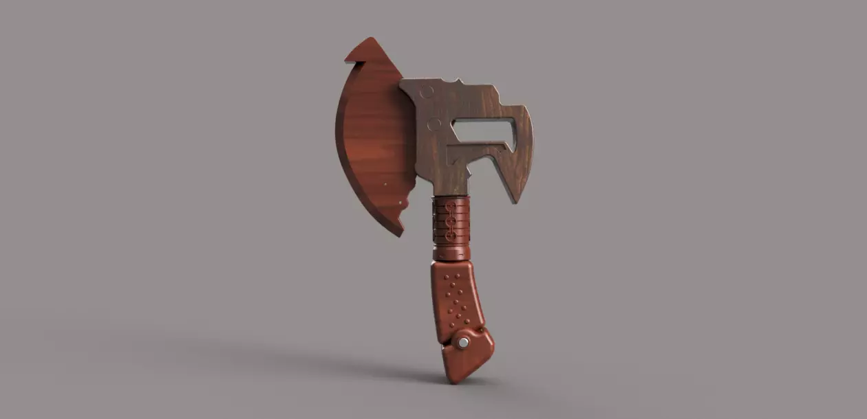 Tor Hammer art 3D print model_0