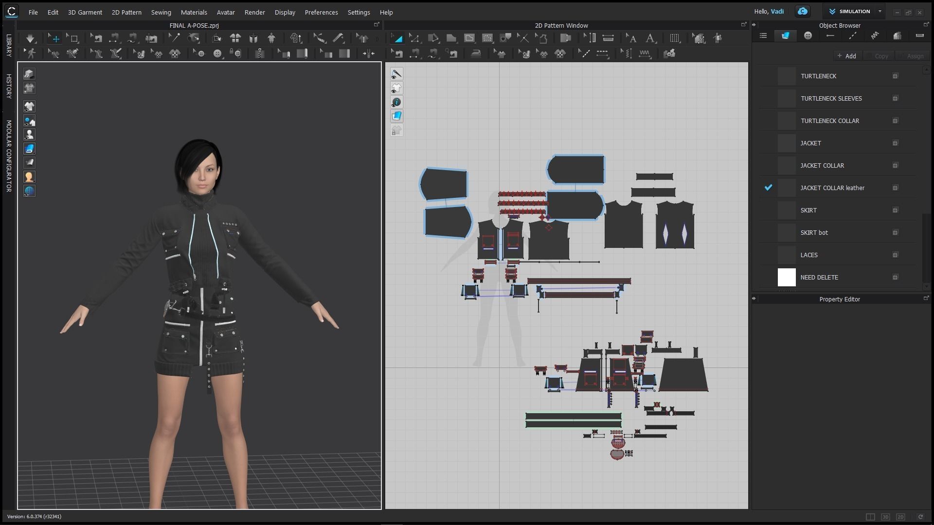 Female Modern Outfit 4 3D model_6