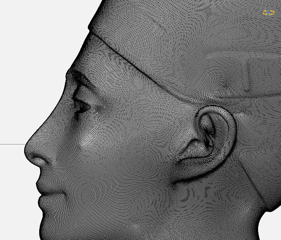 Nefertiti Pendant 3D print model_5