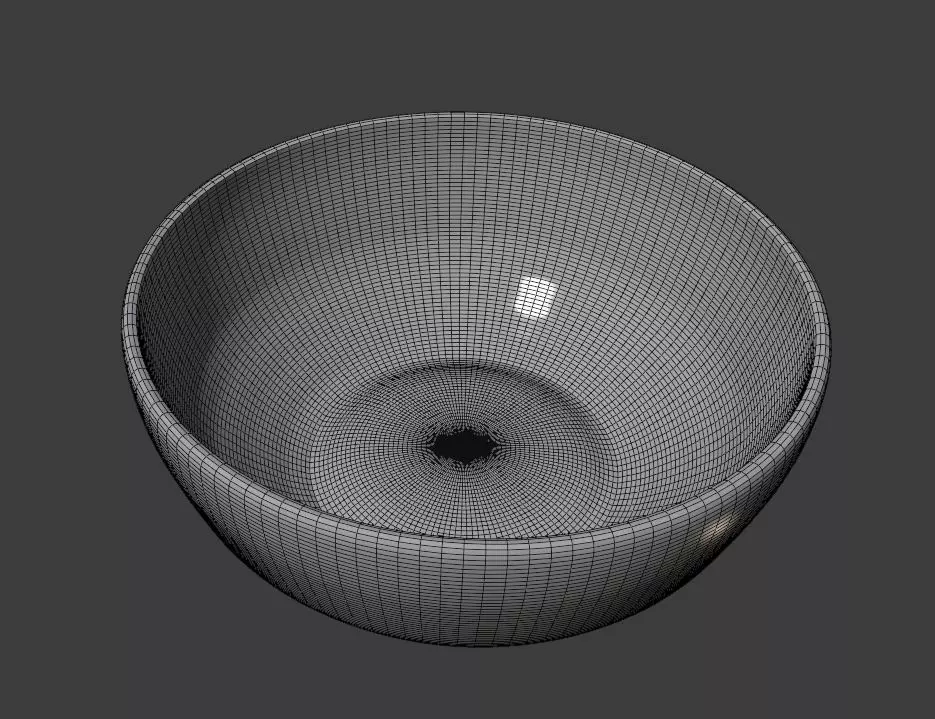 Bowl ceramics Free 3D model