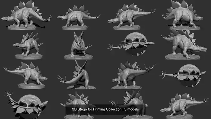3D Stego for Printing Collection 