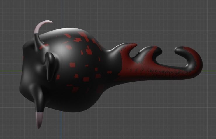 Virus Pixel 3D print model_1