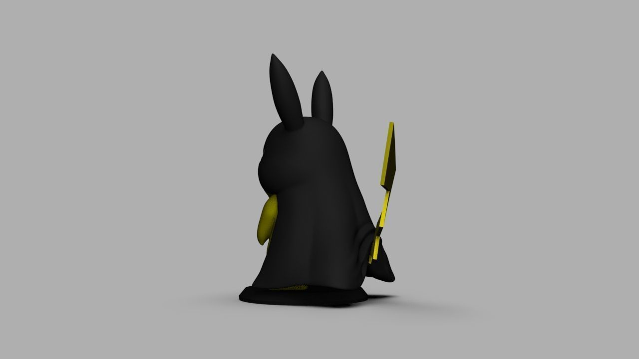Pokemon Bat Pikachu  Batman  3D print model_48