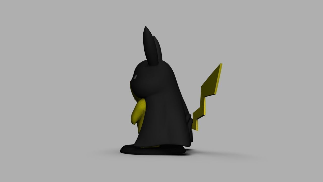 Pokemon Bat Pikachu  Batman  3D print model_45