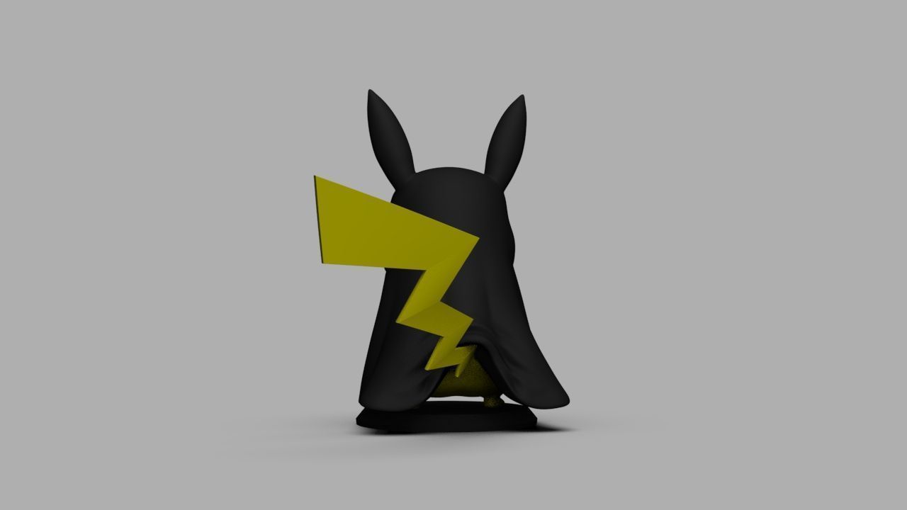 Pokemon Bat Pikachu  Batman  3D print model_58