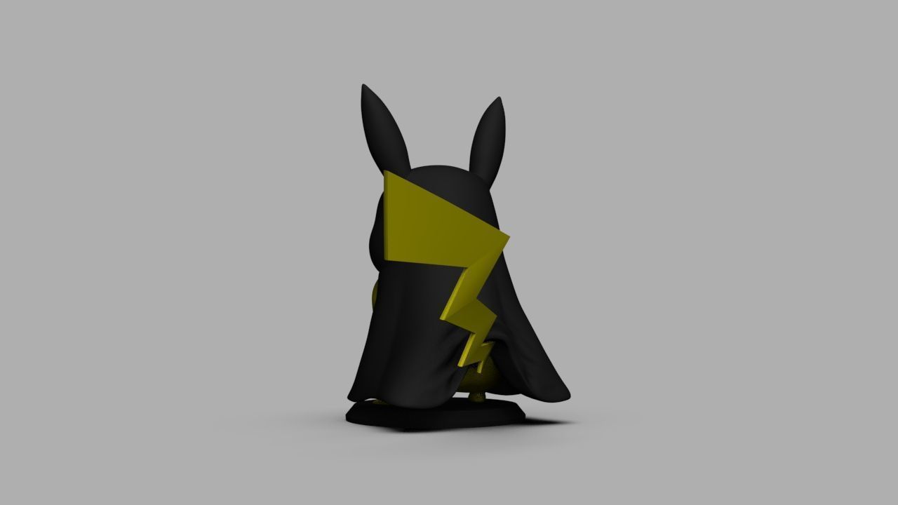 Pokemon Bat Pikachu  Batman  3D print model_55