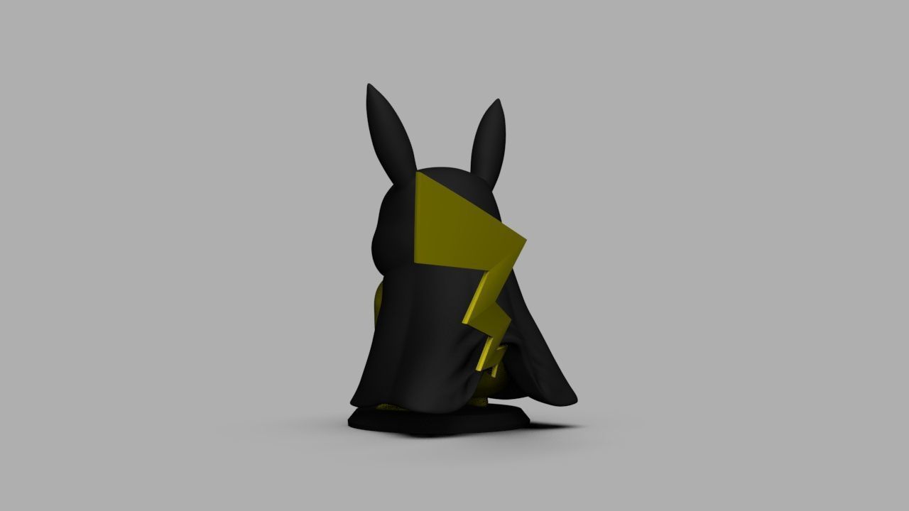 Pokemon Bat Pikachu  Batman  3D print model_54