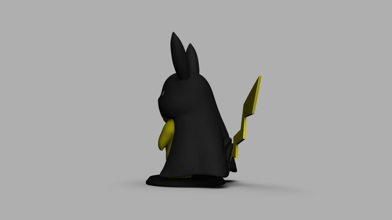 Pokemon Bat Pikachu  Batman  3D print model_46