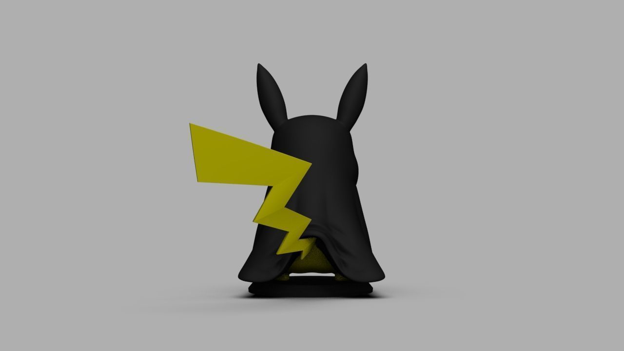 Pokemon Bat Pikachu  Batman  3D print model_4