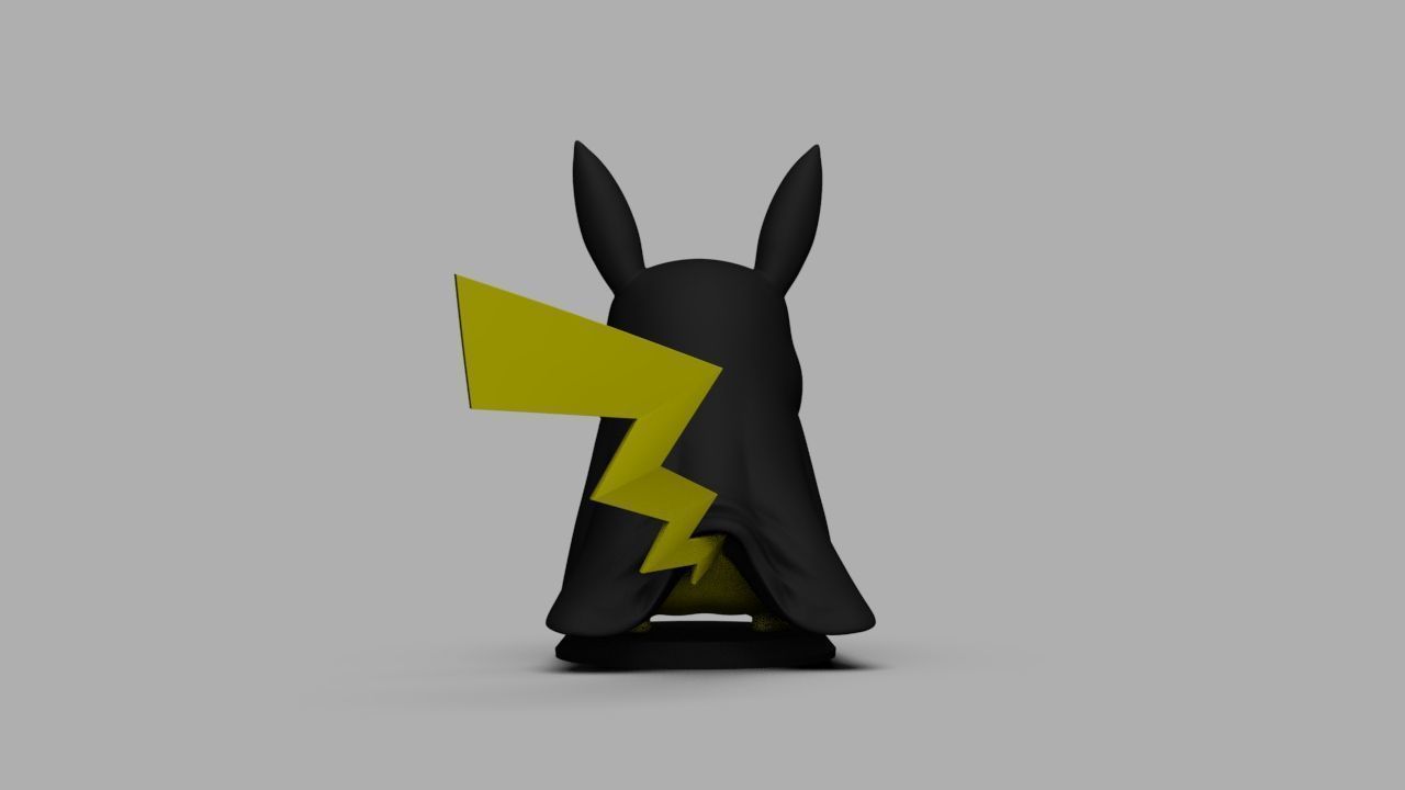 Pokemon Bat Pikachu  Batman  3D print model_59
