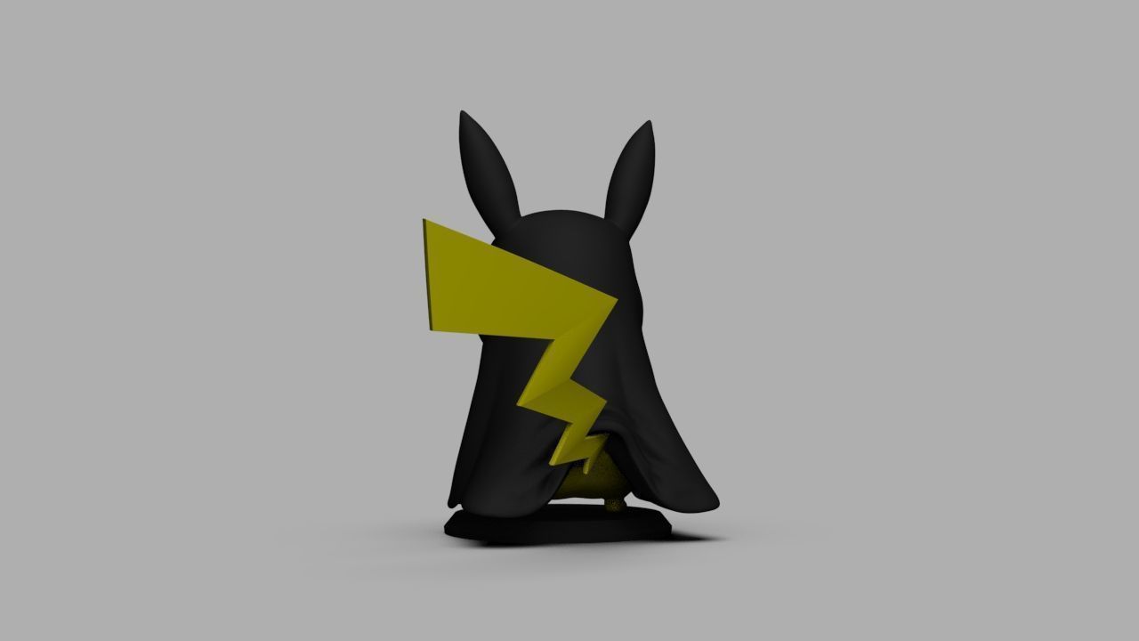 Pokemon Bat Pikachu  Batman  3D print model_57