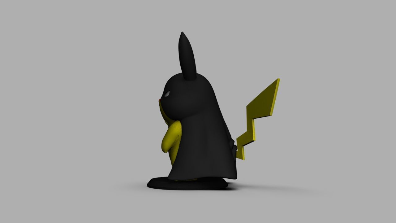Pokemon Bat Pikachu  Batman  3D print model_44