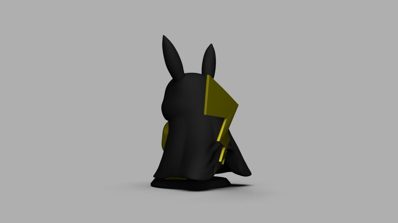 Pokemon Bat Pikachu  Batman  3D print model_52