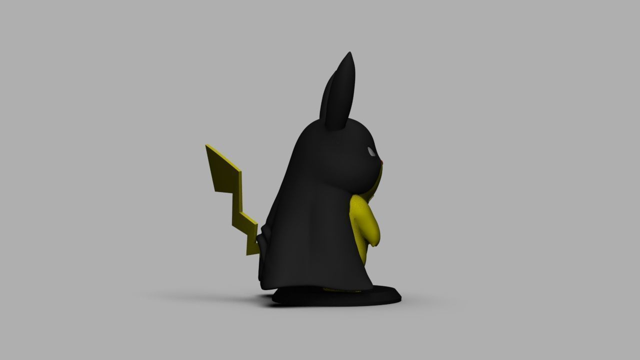 Pokemon Bat Pikachu  Batman  3D print model_14
