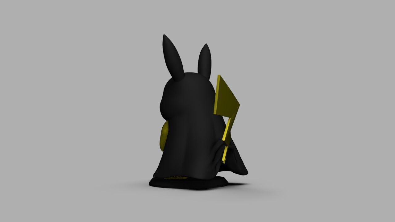 Pokemon Bat Pikachu  Batman  3D print model_51