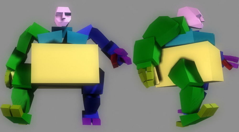 Animated Robot 3D model_4