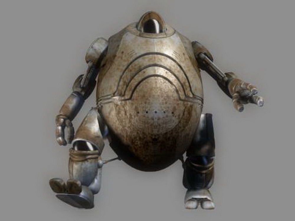 Animated Robot 3D model_2