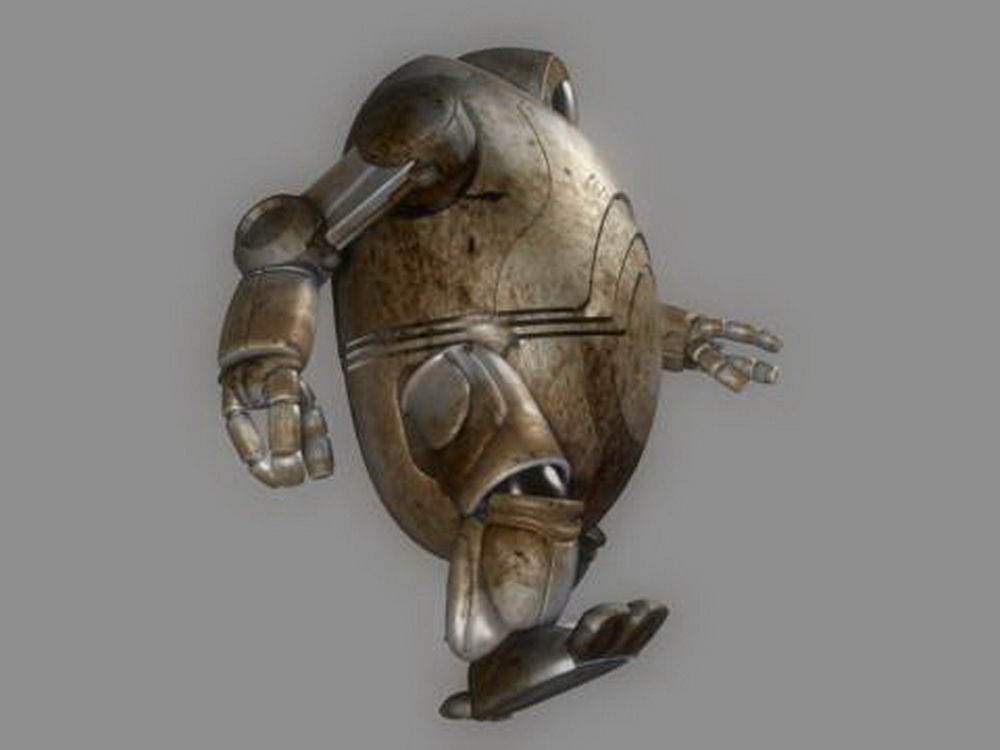 Animated Robot 3D model_5