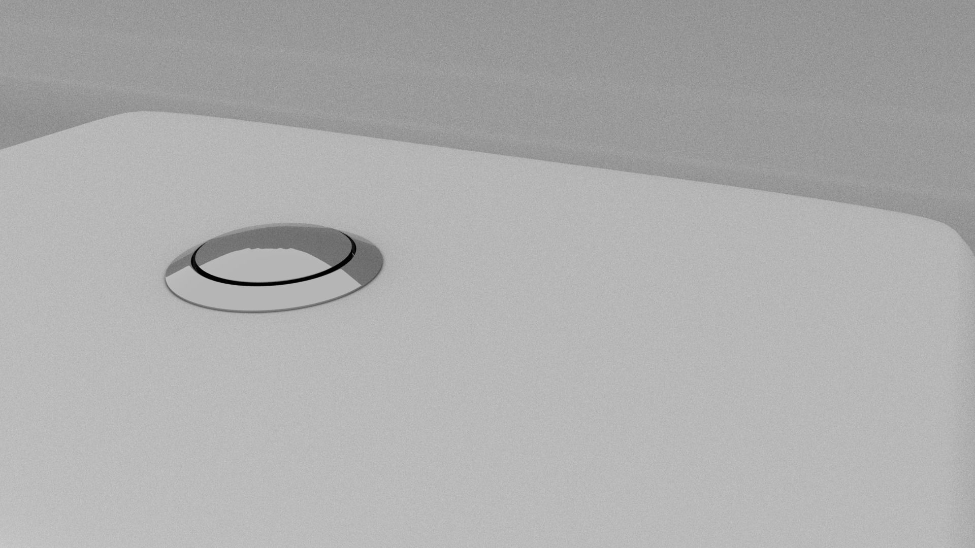 Water Closet Low-poly 3D model_5