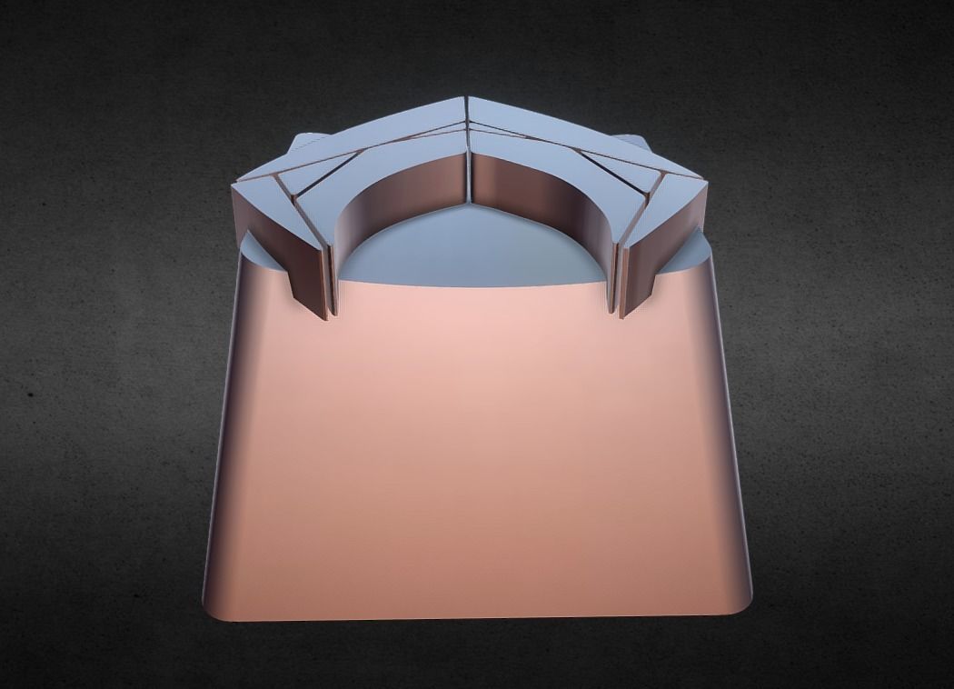 Aqua Man Keycap 3D print model_22