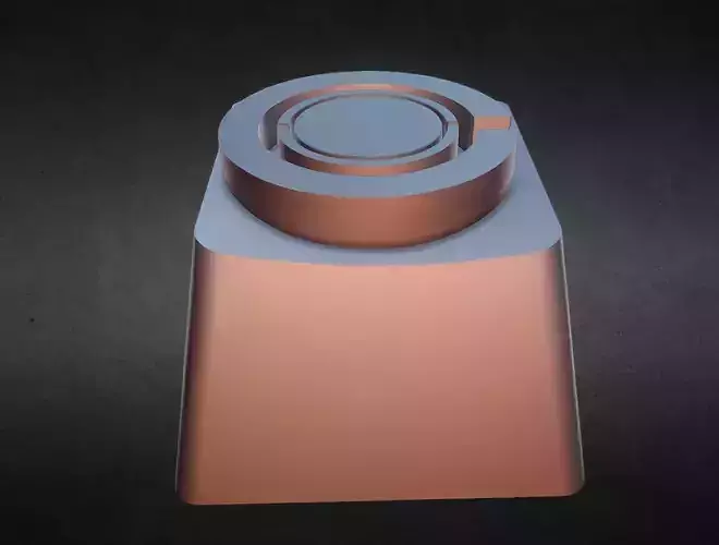 Cyborg Keycap 3D print model