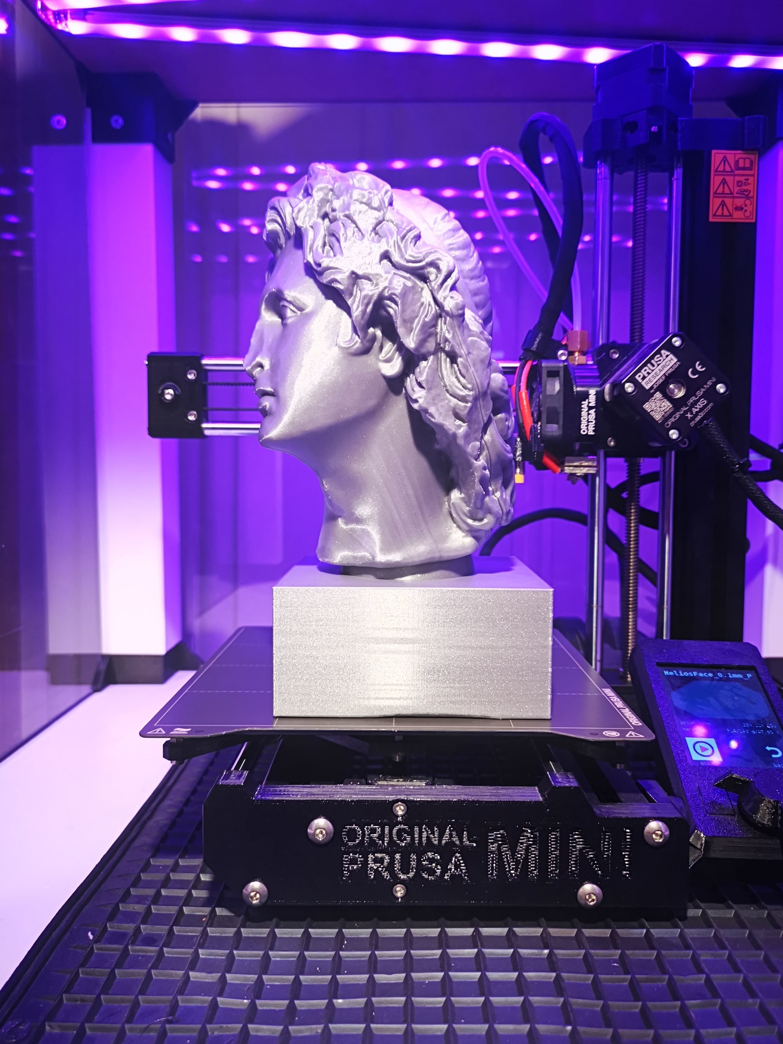 Alexander the Great  - Vaporwave Bust 3D print model_9