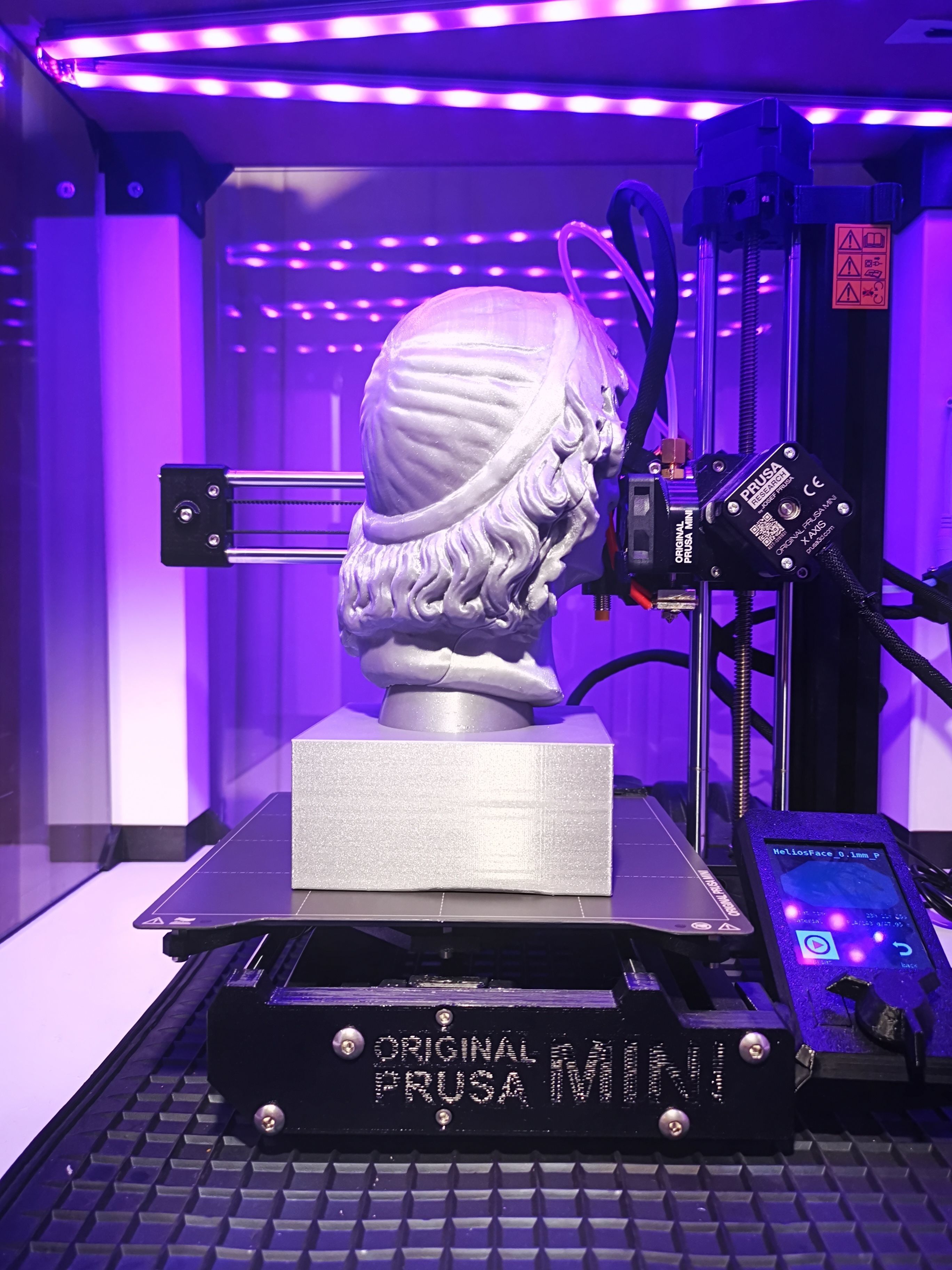 Alexander the Great  - Vaporwave Bust 3D print model_7