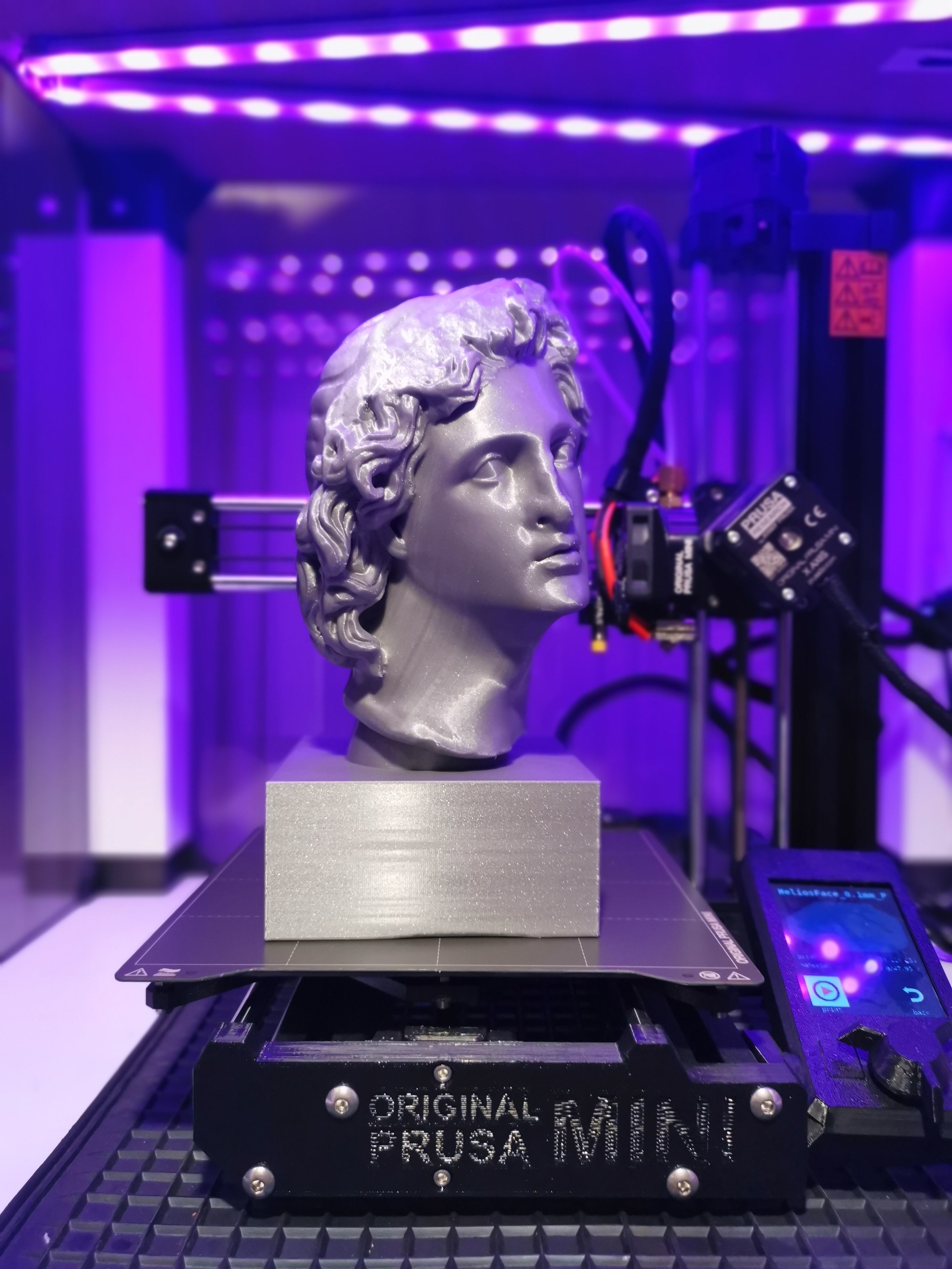 Alexander the Great  - Vaporwave Bust 3D print model_2