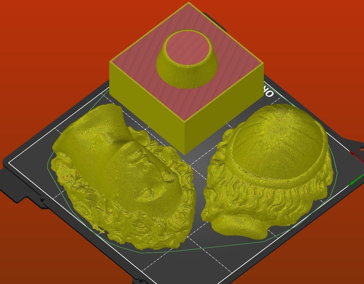 Alexander the Great  - Vaporwave Bust 3D print model_5