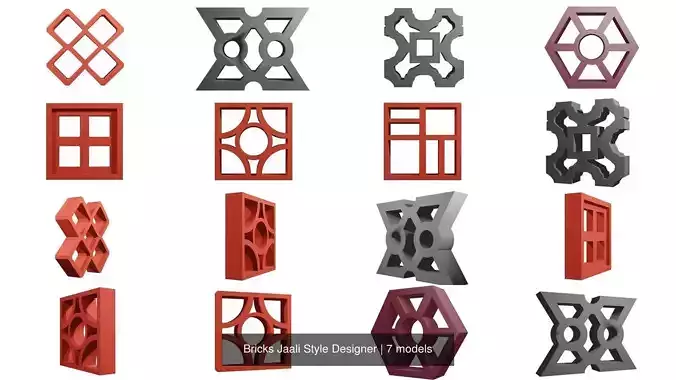 Bricks Jaali Style Designer