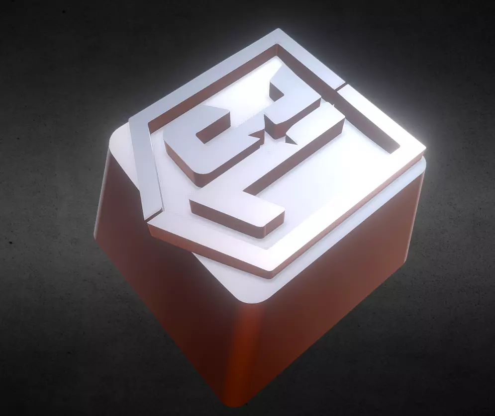 Justice League Keycap 3D print model
