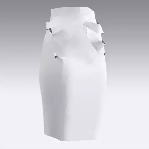 SKIRT pencil on mannequin