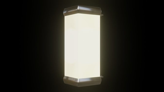 Modern Lamp Low-poly 3D model