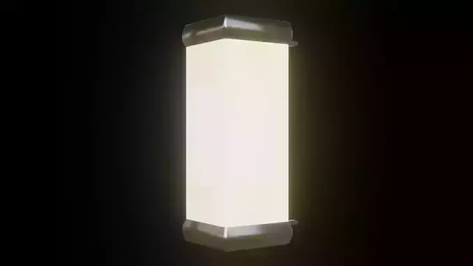 Modern Lamp Low-poly 3D model